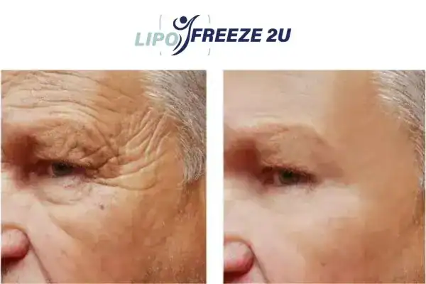 Mens before and after Morpheus 8 Bridgwater results.